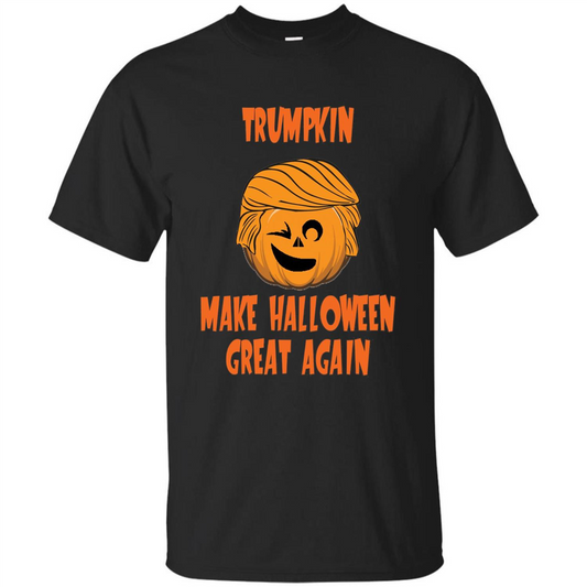 Trumpkin Make Halloween Great Again T-shirt Black