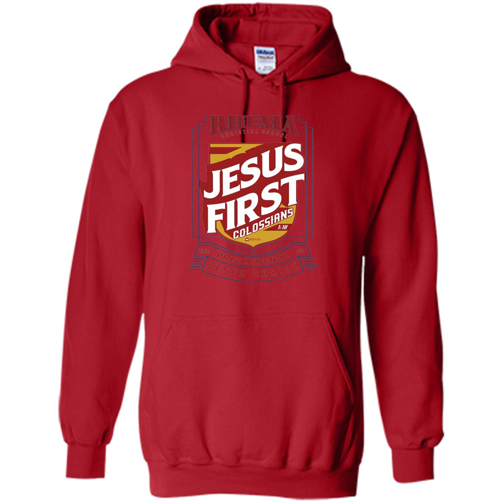 Jesus First T-shirt Jesus Christ Red