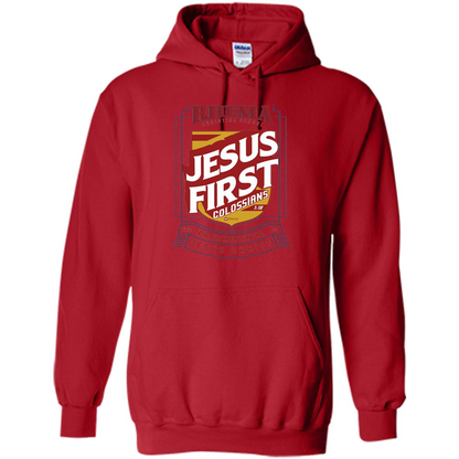 Jesus First T-shirt Jesus Christ Red