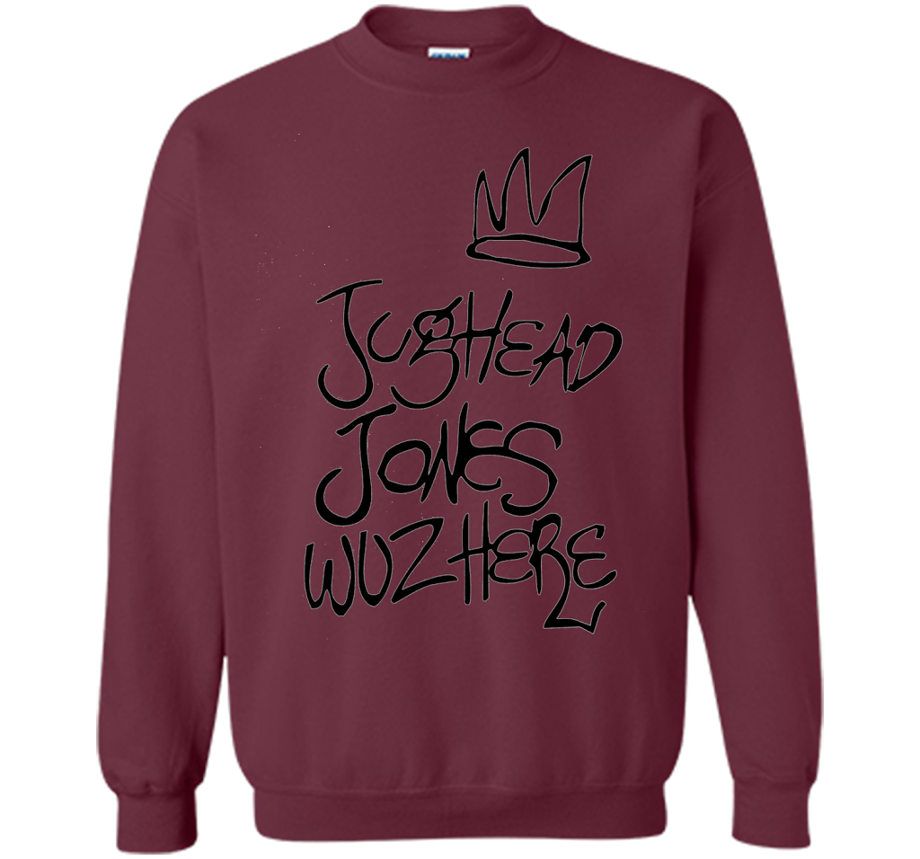 JUGHEAD WUZ HERE T-Shirt t-shirt Maroon