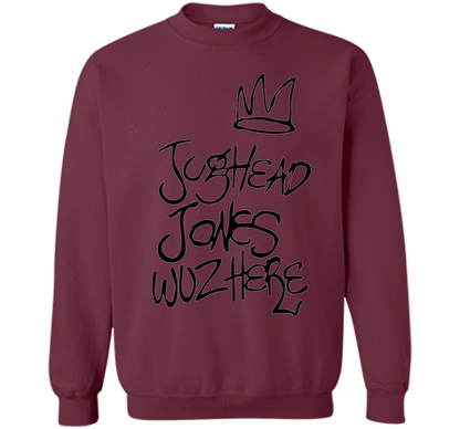 JUGHEAD WUZ HERE T-Shirt t-shirt Maroon