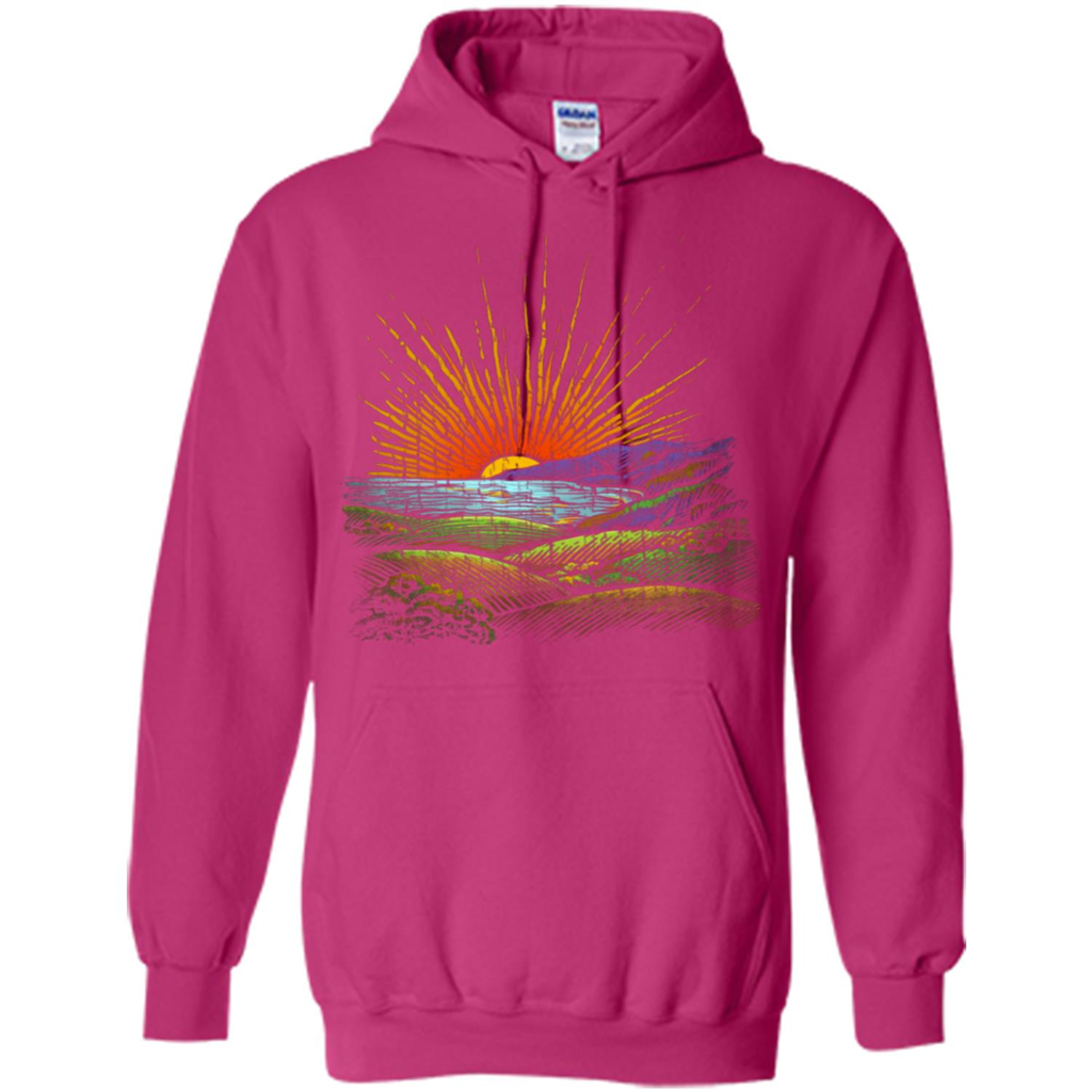 Sunrise In The Morning T-Shirt Heliconia