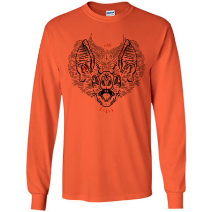 Furious Bat T-shirt Orange