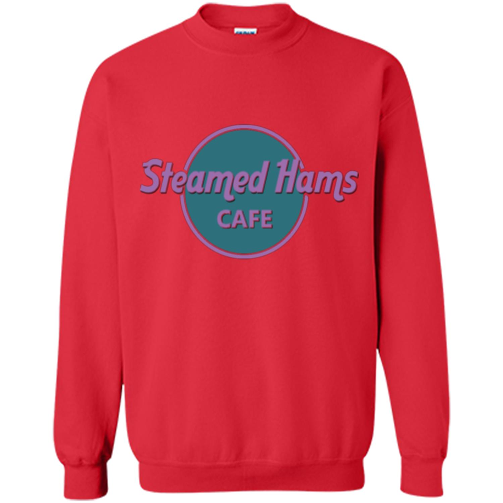 Steamed Hams Cafe T-shirt Red