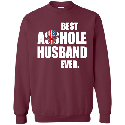 Best Asshole Husband Ever T-shirt Maroon