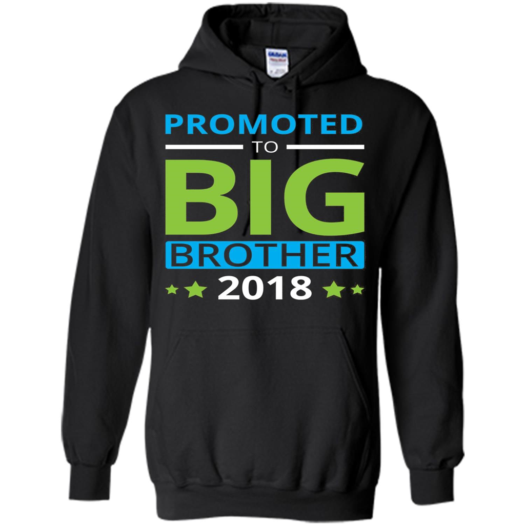 Brothers T-shirt Promoted to Big Brother 2018 T-shirt Black