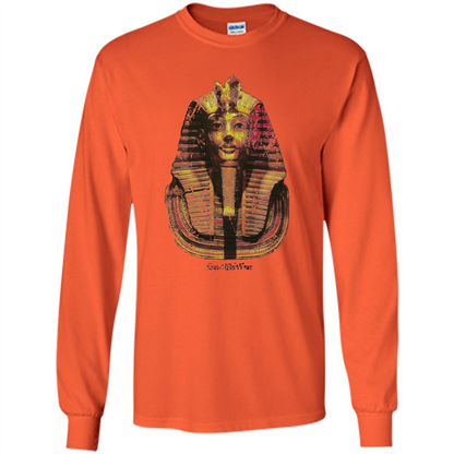 Distressed Pharoah T-shirt Orange