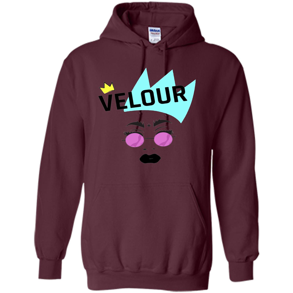 Haus of Velour - LGBT Drag Queen T-shirt Maroon