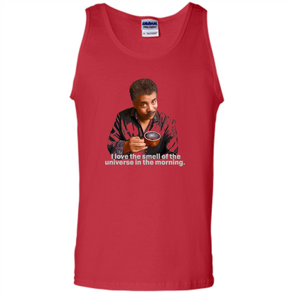 Neil Degrasse Tyson I Love The Smell Of The Universe T-Shirt Red