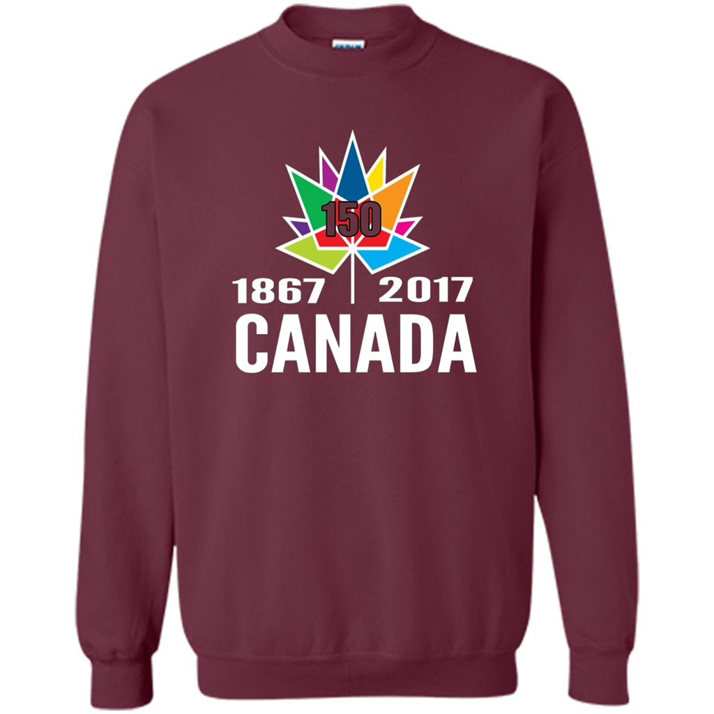 CANADA T-shirts Canada 150 Years Maroon