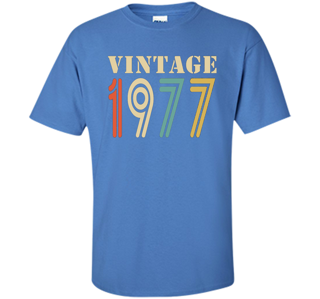 Vintage 1977 - 40th birthday gift shirt t-shirt Iris