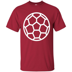 I Love American Soccer Ball Modern Sport T-shirt