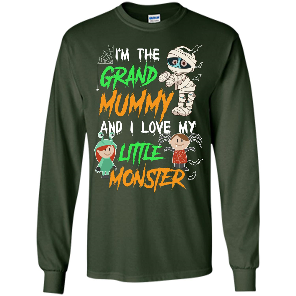 Halloween T-shirt Grand Mummy T-shirt Forest Green