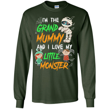 Halloween T-shirt Grand Mummy T-shirt Forest Green