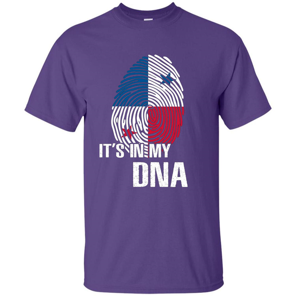 Panama In My DNA T-Shirt Panamanian Pride T-shirt Purple