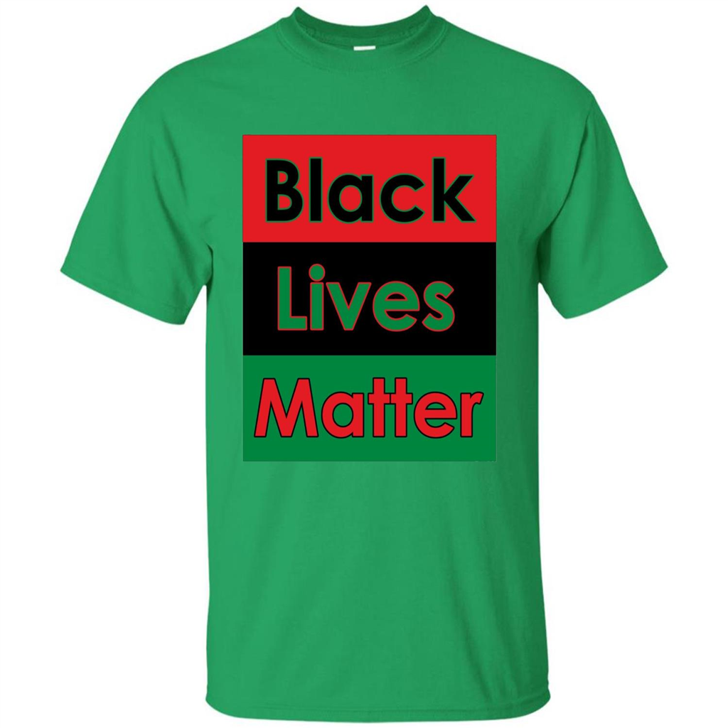 Black Lives Matter-T-shirt Irish Green