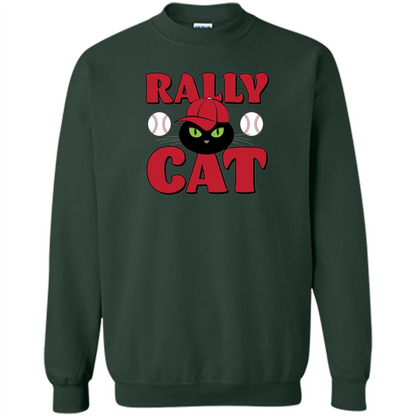 Rally Cat Baseball T-shirt