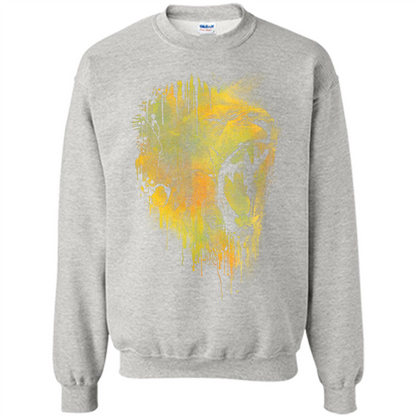Lion Drip T-shirt Ash