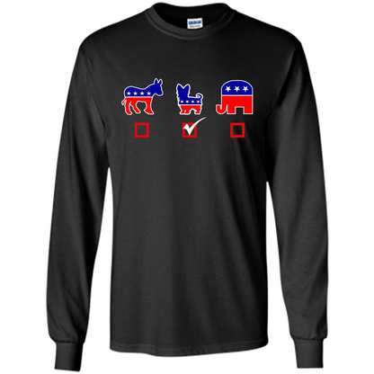 Yorkshire Terrier For President Shirt Yorkie T-shirt Orange