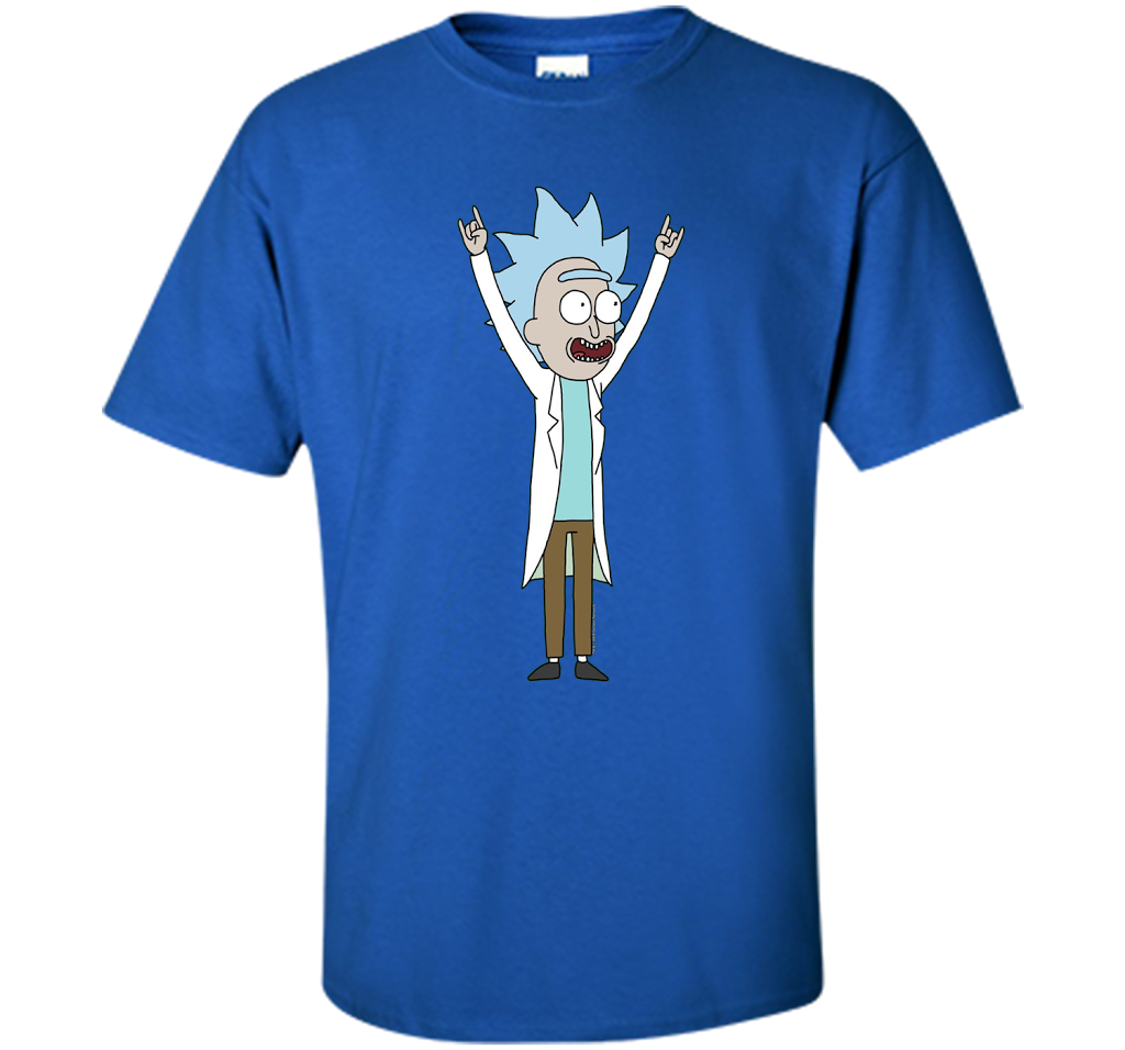 Rick &amp; Morty Tiny Rick t-shirt Royal
