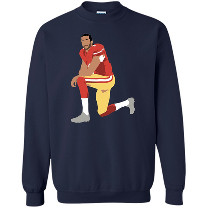 I'll Take A Knee With Kap T-Shirt Navy