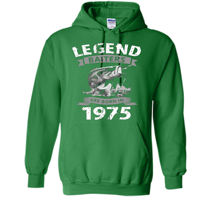 Mens 42nd Years Old 1975 Birthday Gift Idea Tshirt for Fishing shirt Irish Green