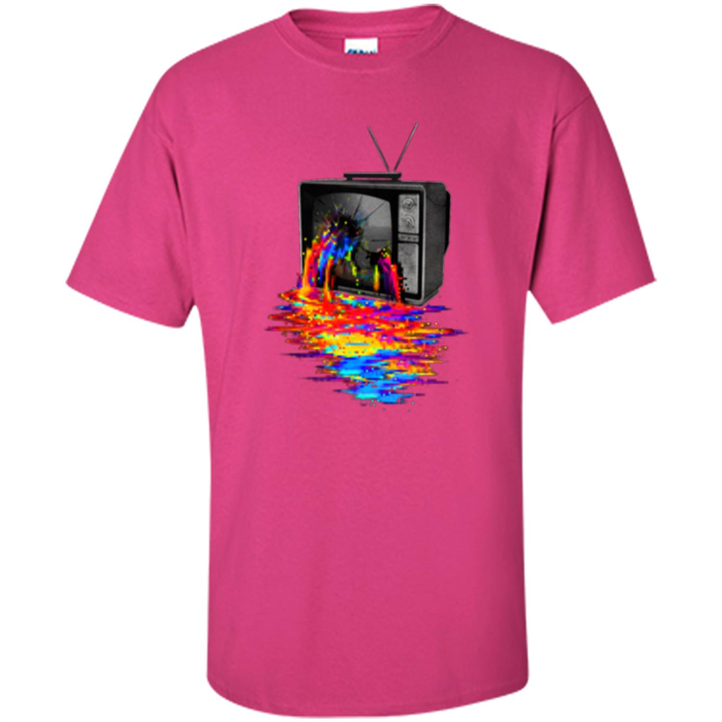 Pixel Overload T-shirt Heliconia
