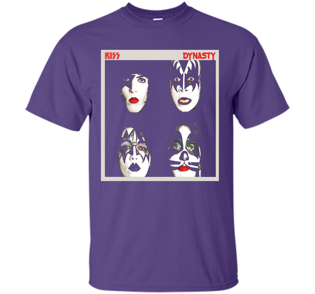 Kiss 1979 Dynasty T-shirt Purple