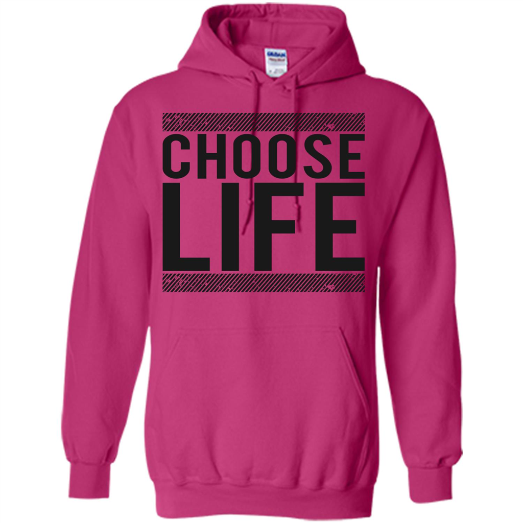 Choose Life T-Shirt Heliconia