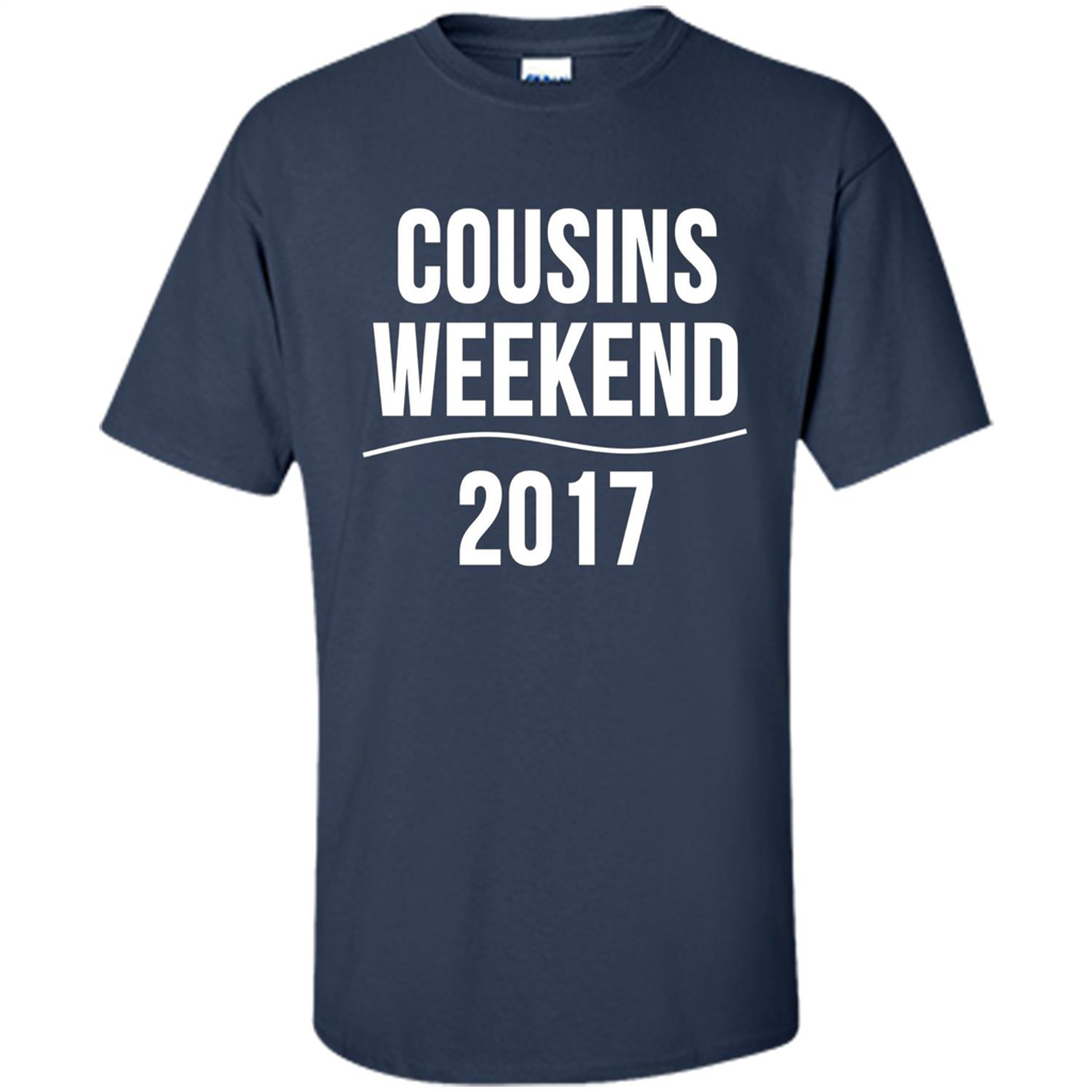 Family T-shirt Cousins Weekend 2017 Navy