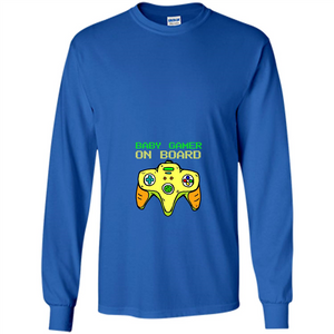 Pregnancy & Birth T-shirt Baby Gamer On Board