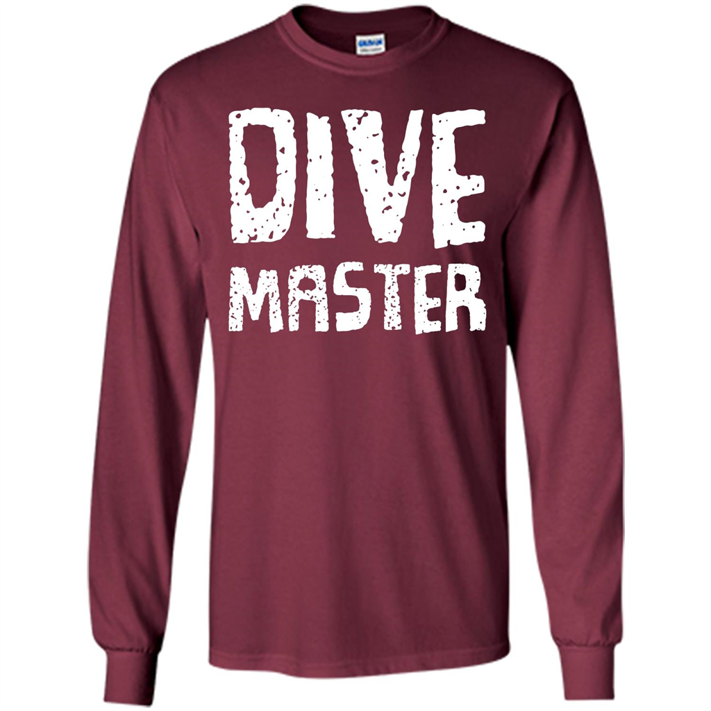 Dive Master T-shirt Maroon