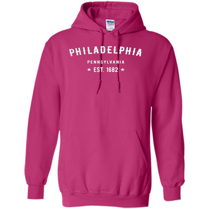 Philadelphia Pennsylvania Est 1682 Philly PA T-shirt