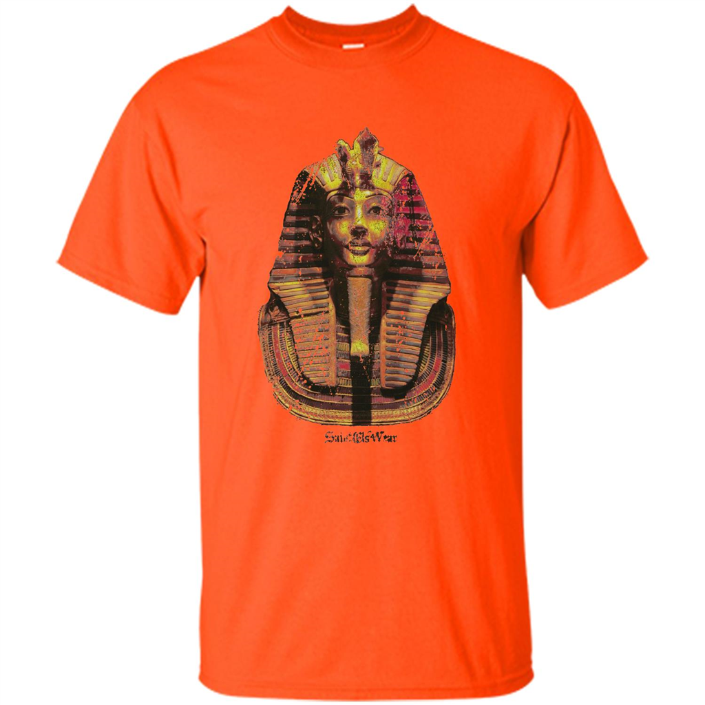 Distressed Pharoah T-shirt Orange