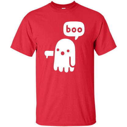 Ghost Of Disapproval T-shirt Boo Red