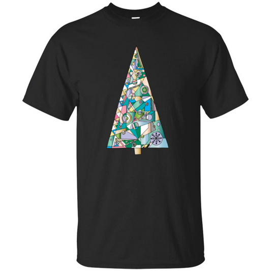 Xmas Tree T-shirt Black