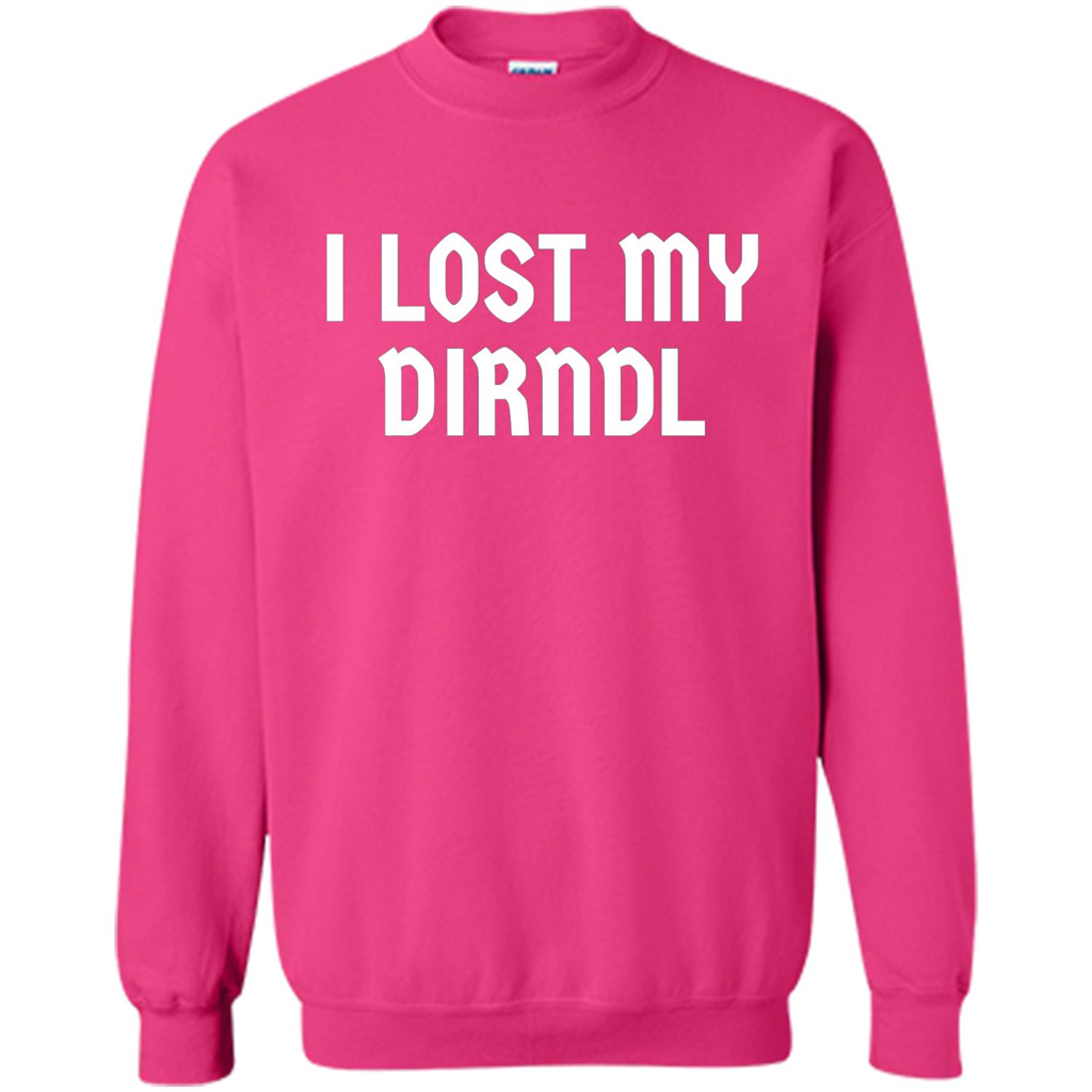 I Lost My Dirndl Oktoberfest Beer Party T-Shirt Heliconia