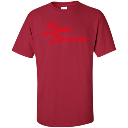 Beer T-shirt Beer Business Cardinal