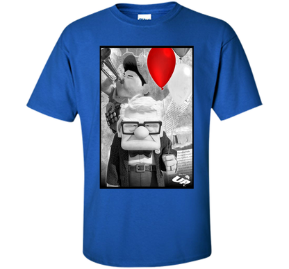 Disney Pixar UP Carl Russell T-shirt Royal