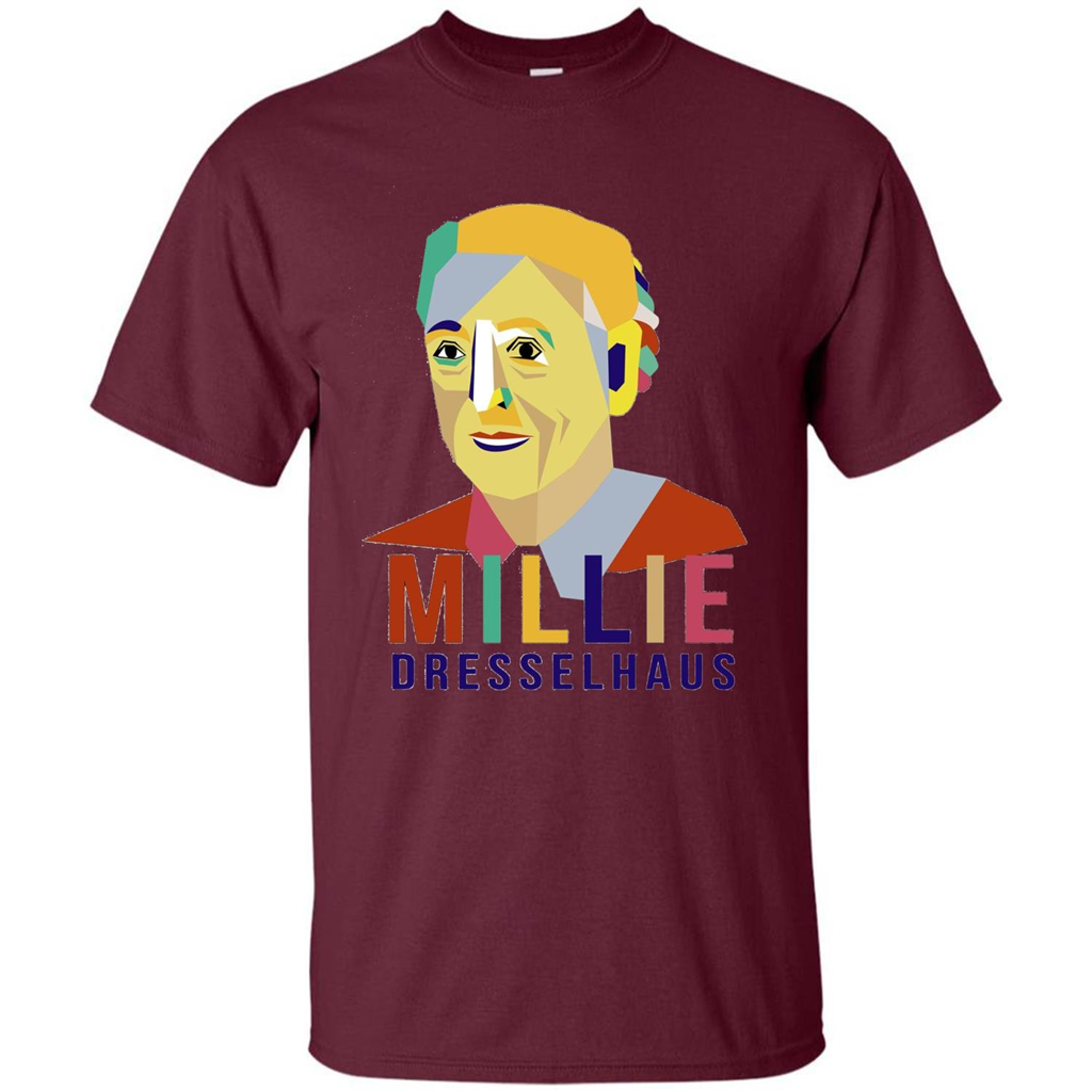 Mildred Dresselhaus - The Queen Of Carbon Science T-shirt Maroon