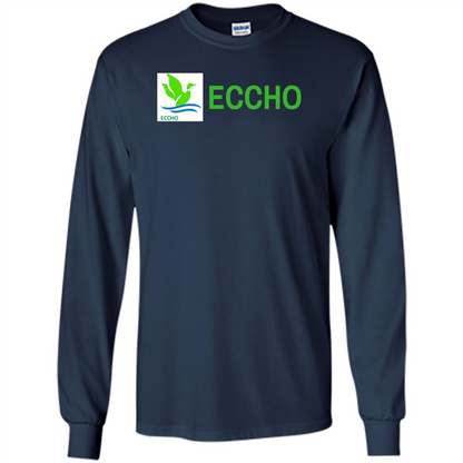ECCHO T-shirt Escondido Country Club Homeowners Organization T-shirt Navy