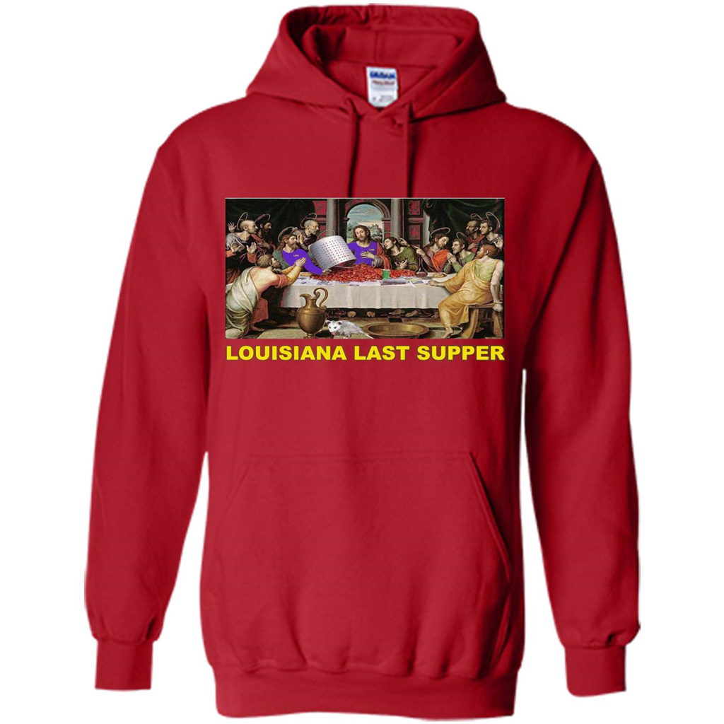 Louisiana Last Supper T-shirt Red