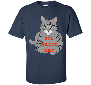 St. Louis Rally Cat T-Shirt t-shirt