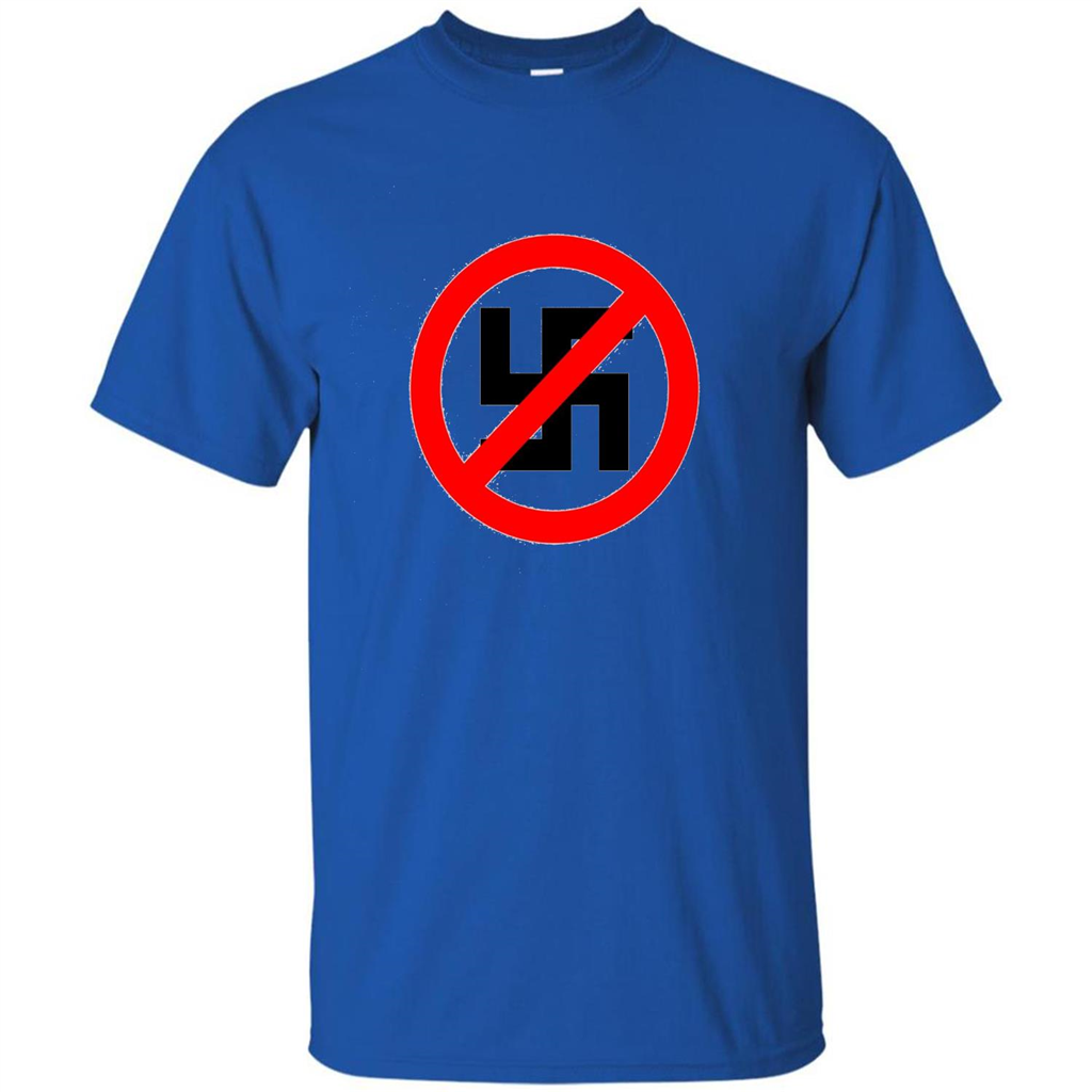 Anti-Nazi Shirt Support Equal Rights T-shirt Royal
