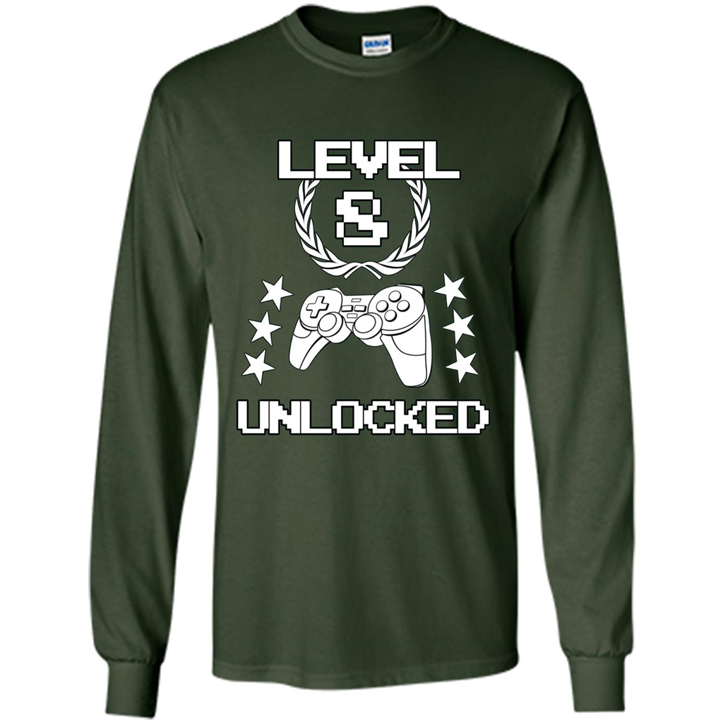 Video Game T-shirt Legendary Gamers 8th Unlocked T-shirt