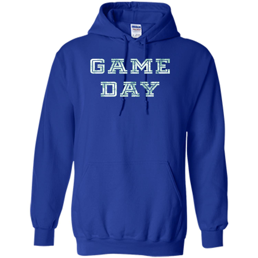 Game Day Football T-Shirt For Football Fans Royal