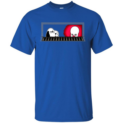 Movie T-shirt Snoopy Vs It T-shirt Royal