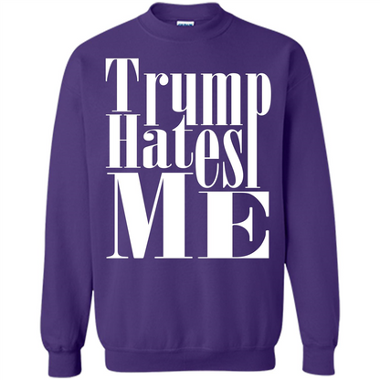 President America Hates Me T-shirt Orange