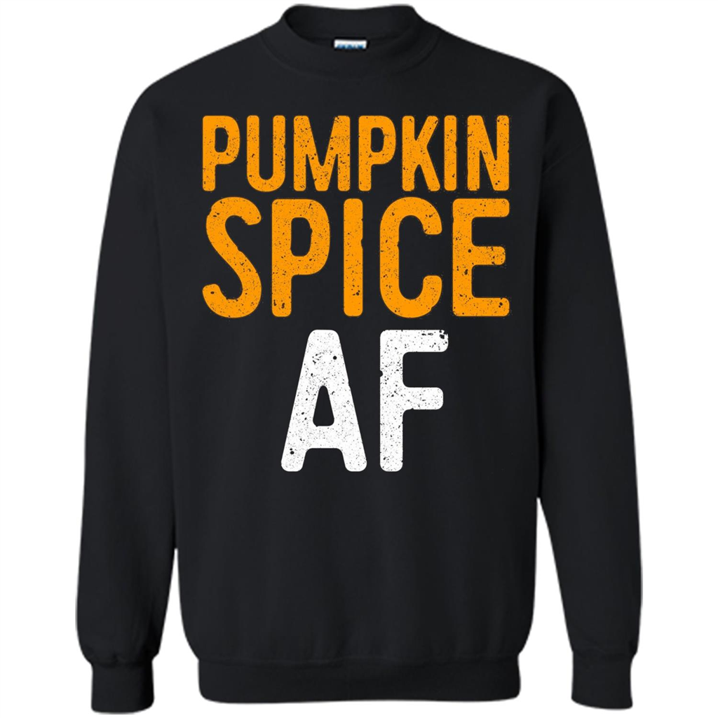 Pumpkin Spice AF T-shirt Black