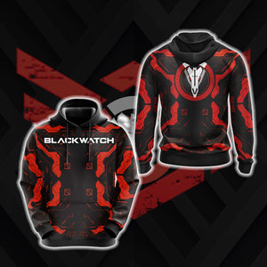 Overwatch - Blackwatch New Style 3D Hoodie